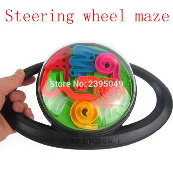 Steering Wheel Style 3D Magic Maze Ball Creative 3D Magical Intellect Labyrinth Ball Puzzle Orbit Game Children Educational Toys
Steering Wheel Style 3D Magic Maze Ball Creative 3D Magical Intellect Labyrinth Ball Puzzle Orbit Game Children Educational Toys