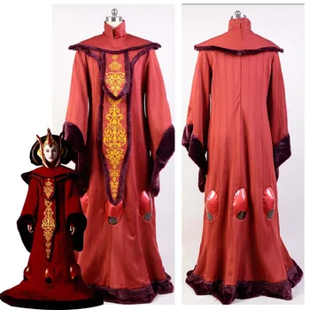 Star Cosplay Costume Wars Phantom Menace Queen Padme Amidala COSplay Costume Outfit Adult Halloween Costume Customized
Star Cosplay Costume Wars Phantom Menace Queen Padme Amidala COSplay Costume Outfit Adult Halloween Costume Customized