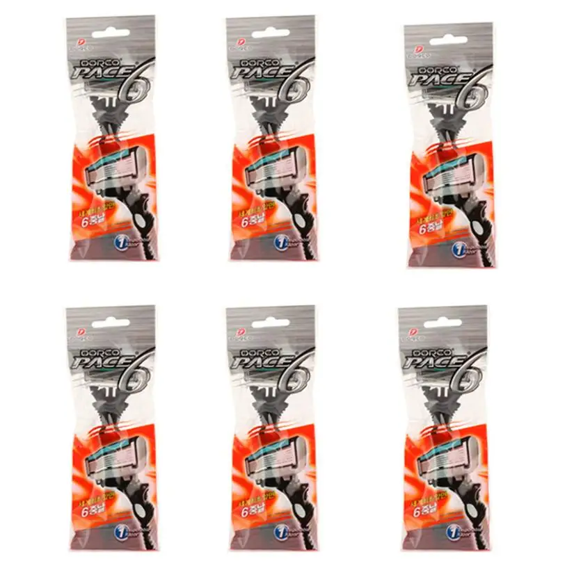 6pcs Hot Sale Original DORCO Safety Razor Shaving Machine for Men Standard Quality 6-Layer Razor Blades
6pcs Hot Sale Original DORCO Safety Razor Shaving Machine for Men Standard Quality 6-Layer Razor Blades