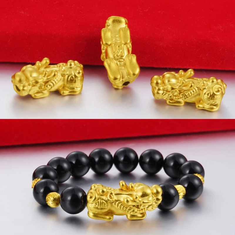 Natural Stone Black Obsidian Gold Pixiu 24k Bracelet With Tiger Eye And Lucky Brave Troops Charms Jewelry for Women Men Bangle
Natural Stone Black Obsidian Gold Pixiu 24k Bracelet With Tiger Eye And Lucky Brave Troops Charms Jewelry for Women Men Bangle