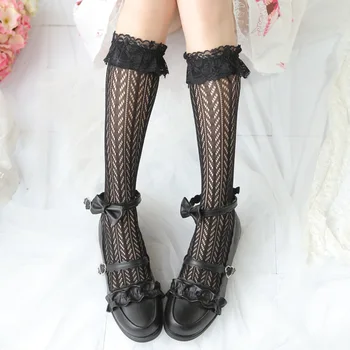 Harajuku Lolita Girl Lace Heap Stockings Hollowed Japanese Korean Students style high quality women stocking 5pair/lot
Harajuku Lolita Girl Lace Heap Stockings Hollowed Japanese Korean Students style high quality women stocking 5pair/lot