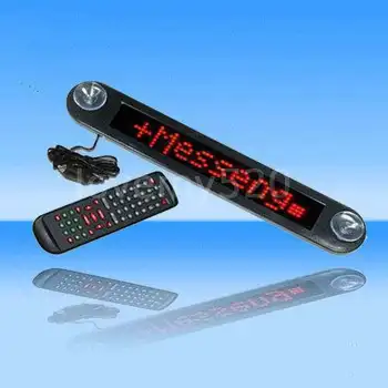DC 12V Car LED Programmable Message Sign Scrolling Display LIGHT Board with remote for Taxi Bus car e-bike
DC 12V Car LED Programmable Message Sign Scrolling Display LIGHT Board with remote for Taxi Bus car e-bike