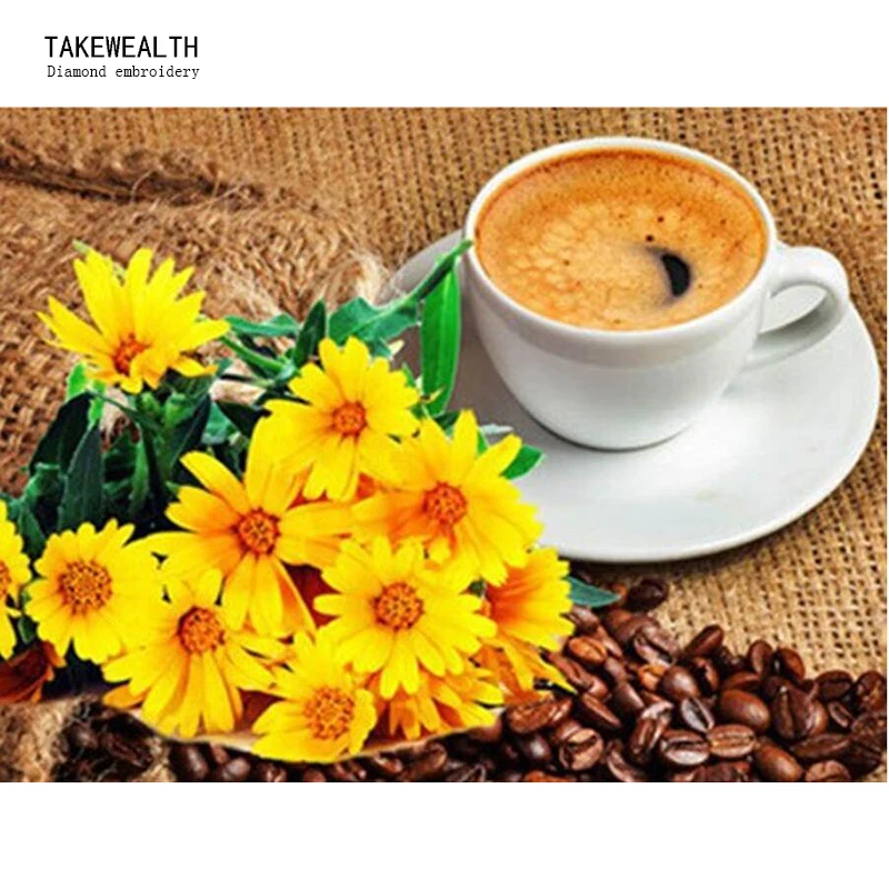 Embroidery beads flower and coffee cup diamond embroidery diamond mosaic patchwork accessories diamond pattern needlework fc161
Embroidery beads flower and coffee cup diamond embroidery diamond mosaic patchwork accessories diamond pattern needlework fc161