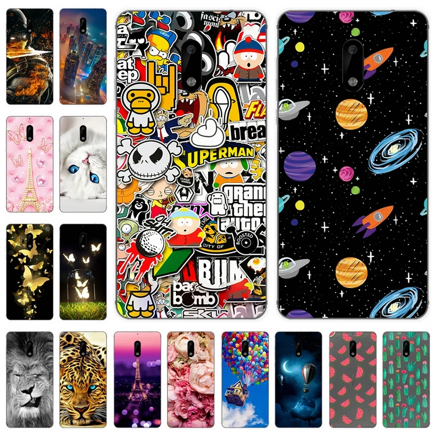 Phone Cover For Nokia 6 Case 5.5" Printing Silicone Shell Cover Painted Cases Cover For Nokia 6 2017 Nokia6 fundas Coque Capa
Phone Cover For Nokia 6 Case 5.5" Printing Silicone Shell Cover Painted Cases Cover For Nokia 6 2017 Nokia6 fundas Coque Capa