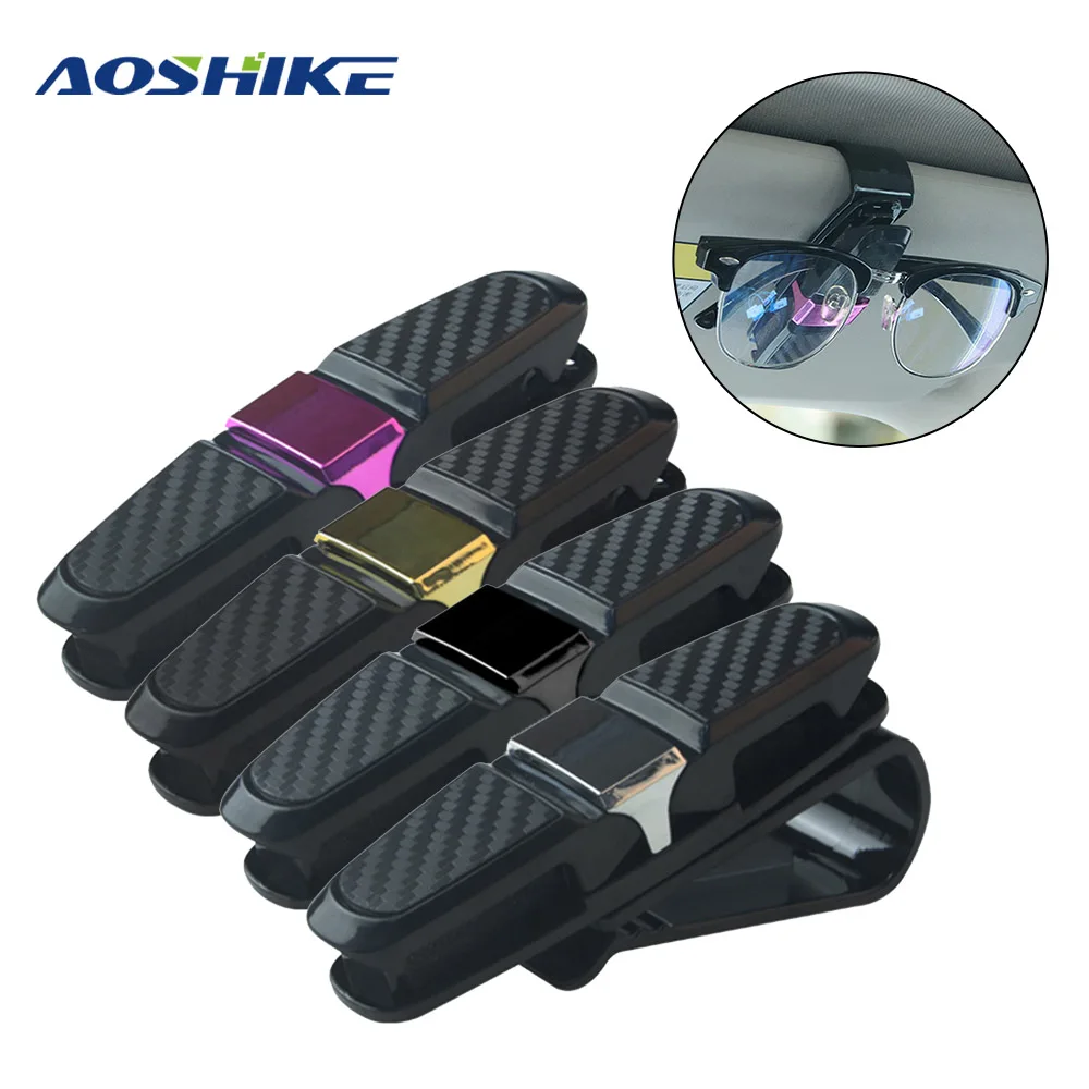AOSHIKE sunglass holder car sunglasses clip car accessories Carbon fiber Visor Ticket Card Holder Universal Mount Brace
AOSHIKE sunglass holder car sunglasses clip car accessories Carbon fiber Visor Ticket Card Holder Universal Mount Brace