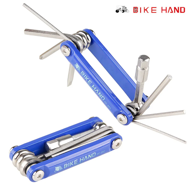 9 in1 Multi-function Bike Bicycle Chain Rivet Extractor Cycling Repair Tools Kit 100% Brand New BikeHand YC-262 Free Shipping
9 in1 Multi-function Bike Bicycle Chain Rivet Extractor Cycling Repair Tools Kit 100% Brand New BikeHand YC-262 Free Shipping