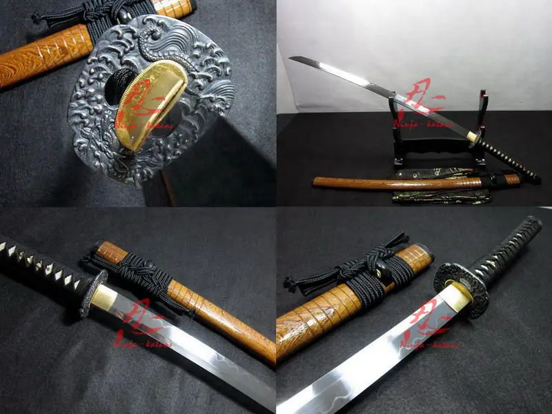 clay tempered battle ready 1095 carbon steel dragon tsuba katana sword sharpened
clay tempered battle ready 1095 carbon steel dragon tsuba katana sword sharpened