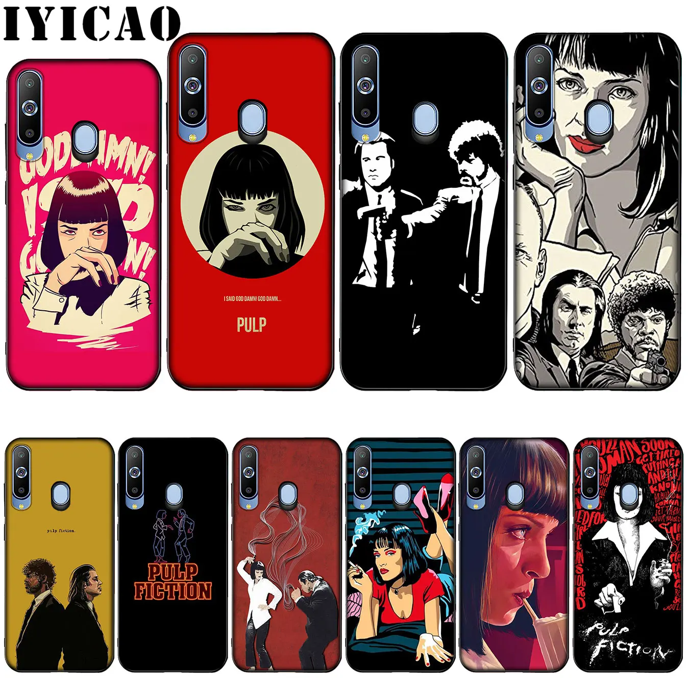 IYICAO Pulp Fiction Movie Poster Leading Silicone Soft Case for Samsung Galaxy A10 A30 A40 A50 A70 M10 M20 M30 Cover
IYICAO Pulp Fiction Movie Poster Leading Silicone Soft Case for Samsung Galaxy A10 A30 A40 A50 A70 M10 M20 M30 Cover