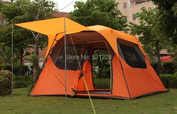 5-8 person big space 2 door outdoor family camping quick automatic opening double layer hiking beach fishing tent with hall/pole
5-8 person big space 2 door outdoor family camping quick automatic opening double layer hiking beach fishing tent with hall/pole