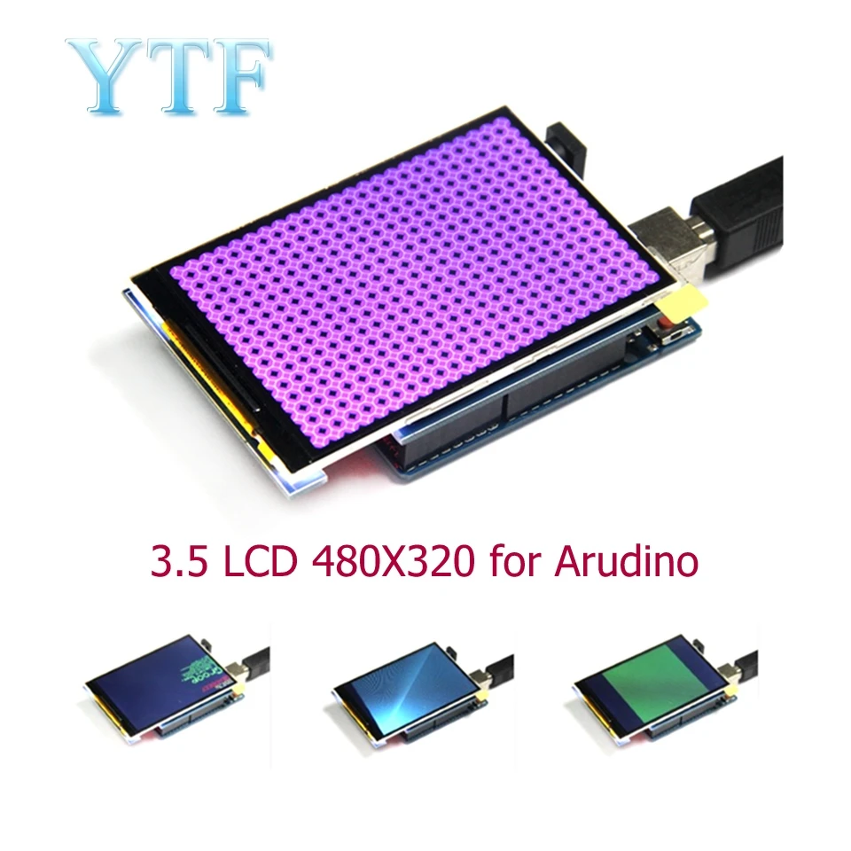 3.5-inch TFT color screen module 320X480 Ultra HD for UNO and Mega2560 diy (with touch)
3.5-inch TFT color screen module 320X480 Ultra HD for UNO and Mega2560 diy (with touch)