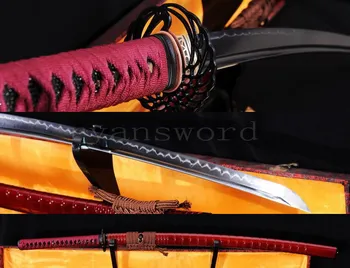 HIGH QUALITY 1095 HIGH CARBON STEEL CLAY TEMPERED JAPANESE SAMURAI KATANA SWORD
HIGH QUALITY 1095 HIGH CARBON STEEL CLAY TEMPERED JAPANESE SAMURAI KATANA SWORD