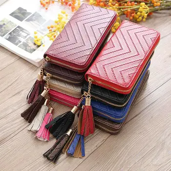New Fashion Lady Women Leather Clutch Wallet Long Card Holder Case Purse Handbag Solid Tassel 2019 Hot
New Fashion Lady Women Leather Clutch Wallet Long Card Holder Case Purse Handbag Solid Tassel 2019 Hot