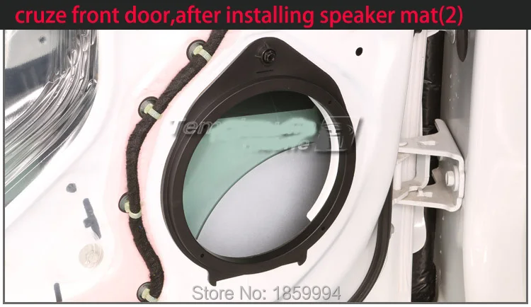 Us 9 72 10 Off For Chevrolet Cruze Malibu Aveo Trax Front And Rear Door Speaker Mat Adapter Plates Bracket Ring 6 5