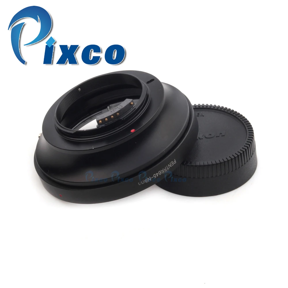 

AF Confirm (Non-autofocus) Lens Adapter Suit For Pentax645 Lens to Nikon Camera D5 D7200 D810A D5500 D750 D810 D4S D3300 Df D530