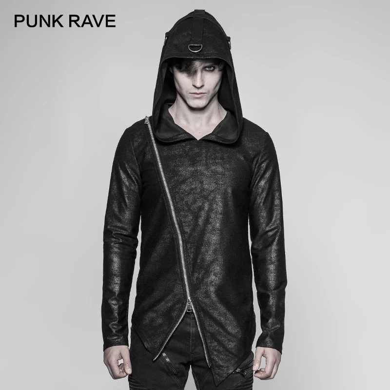 PUNK RAVE New Punk Daily Black Knitted Zipper Pullovers Men Hoodie Gothic Diablo Mysterious Cool Fashion Street Wear Hooded
PUNK RAVE New Punk Daily Black Knitted Zipper Pullovers Men Hoodie Gothic Diablo Mysterious Cool Fashion Street Wear Hooded