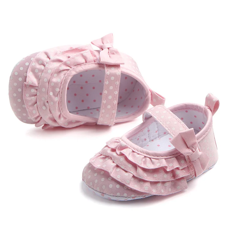 Baby Girl Classic Shoes Breathable Dot Pattern Anti-Slip Shoes with Bowknot Casual Sneakers Toddler Soft Soled First Walkers
Baby Girl Classic Shoes Breathable Dot Pattern Anti-Slip Shoes with Bowknot Casual Sneakers Toddler Soft Soled First Walkers