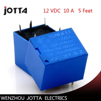 Free shipping 5pcs/lot JQC-3FF-S-Z T73 12VDC 5 feet 10A /5 Pins RELAY Coil Power Relay form C electromagnetic relay
Free shipping 5pcs/lot JQC-3FF-S-Z T73 12VDC 5 feet 10A /5 Pins RELAY Coil Power Relay form C electromagnetic relay