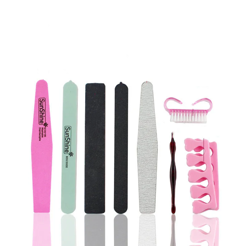 Rosalind 8 pc Nail Manicure Kit Nail Files Brush Durable Buffing Grit Sand Fing Art Accessories Sanding File UV Gel Polish Tool
Rosalind 8 pc Nail Manicure Kit Nail Files Brush Durable Buffing Grit Sand Fing Art Accessories Sanding File UV Gel Polish Tool
