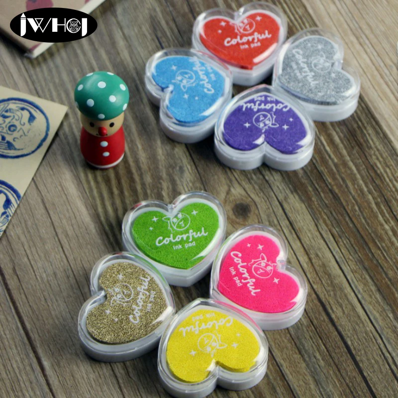 1 pcs 8 color loving heart shape stamp ink craft inkpad Kids diy Handmade Scrapbook Photo Album students Stamp Arts,Craft gift
1 pcs 8 color loving heart shape stamp ink craft inkpad Kids diy Handmade Scrapbook Photo Album students Stamp Arts,Craft gift