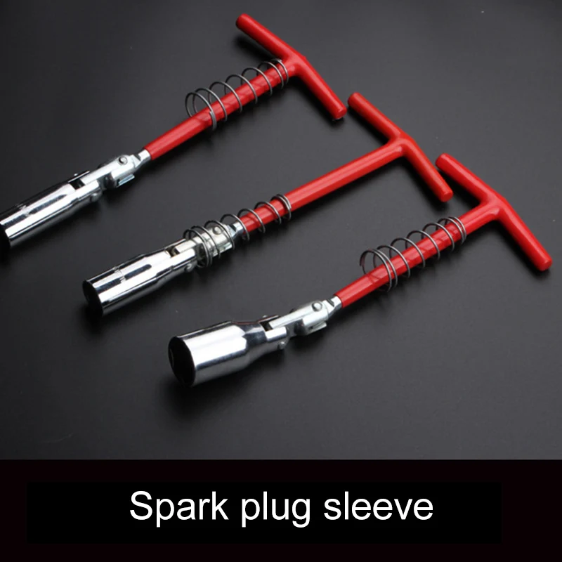 High 1 Pcs Flexible Spark Plug Removal Tool Socket Wrench Installation Head T-Bar LG66
High 1 Pcs Flexible Spark Plug Removal Tool Socket Wrench Installation Head T-Bar LG66