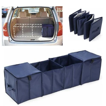 Audew 4 Grid Collapsible Foldable Car Trunk Boot Storage Organizer With 2 Cooler Bags Oxford Cloth+Aluminum Foil+PVC Dark Blue
Audew 4 Grid Collapsible Foldable Car Trunk Boot Storage Organizer With 2 Cooler Bags Oxford Cloth+Aluminum Foil+PVC Dark Blue