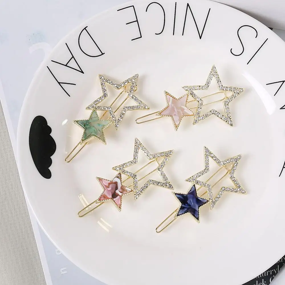 M MISM Candy Color Girls Five Star Round Hairpins Moon Hair Clips For Womens Hair Accessories Barrettes Princess Headwear
M MISM Candy Color Girls Five Star Round Hairpins Moon Hair Clips For Womens Hair Accessories Barrettes Princess Headwear