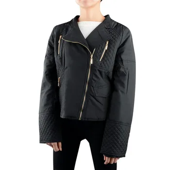 New Autumn And WinterWomen's Long-sleeved Jacket Short Paragraph Slim Handsome Casual Simple Retro Wind Jacket Locomotive Jacket
New Autumn And WinterWomen's Long-sleeved Jacket Short Paragraph Slim Handsome Casual Simple Retro Wind Jacket Locomotive Jacket