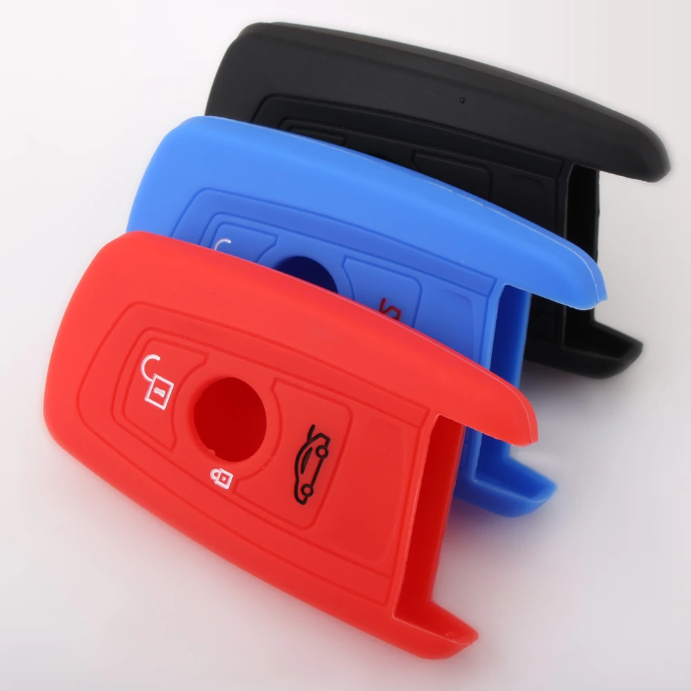 3 Button Silicone Car Remote Key Fob Shell Cover Case For BMW M1 M2 M3 F05 F10 F20 F30 335 328 535 650 740 Skin Holder Protector
3 Button Silicone Car Remote Key Fob Shell Cover Case For BMW M1 M2 M3 F05 F10 F20 F30 335 328 535 650 740 Skin Holder Protector
