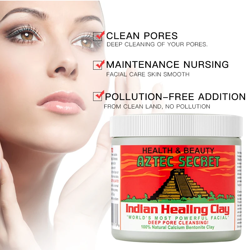 Aztec Secret Indian Clay Mask Indian God clay cleansing mask powder India God clay green mud /454g
Aztec Secret Indian Clay Mask Indian God clay cleansing mask powder India God clay green mud /454g