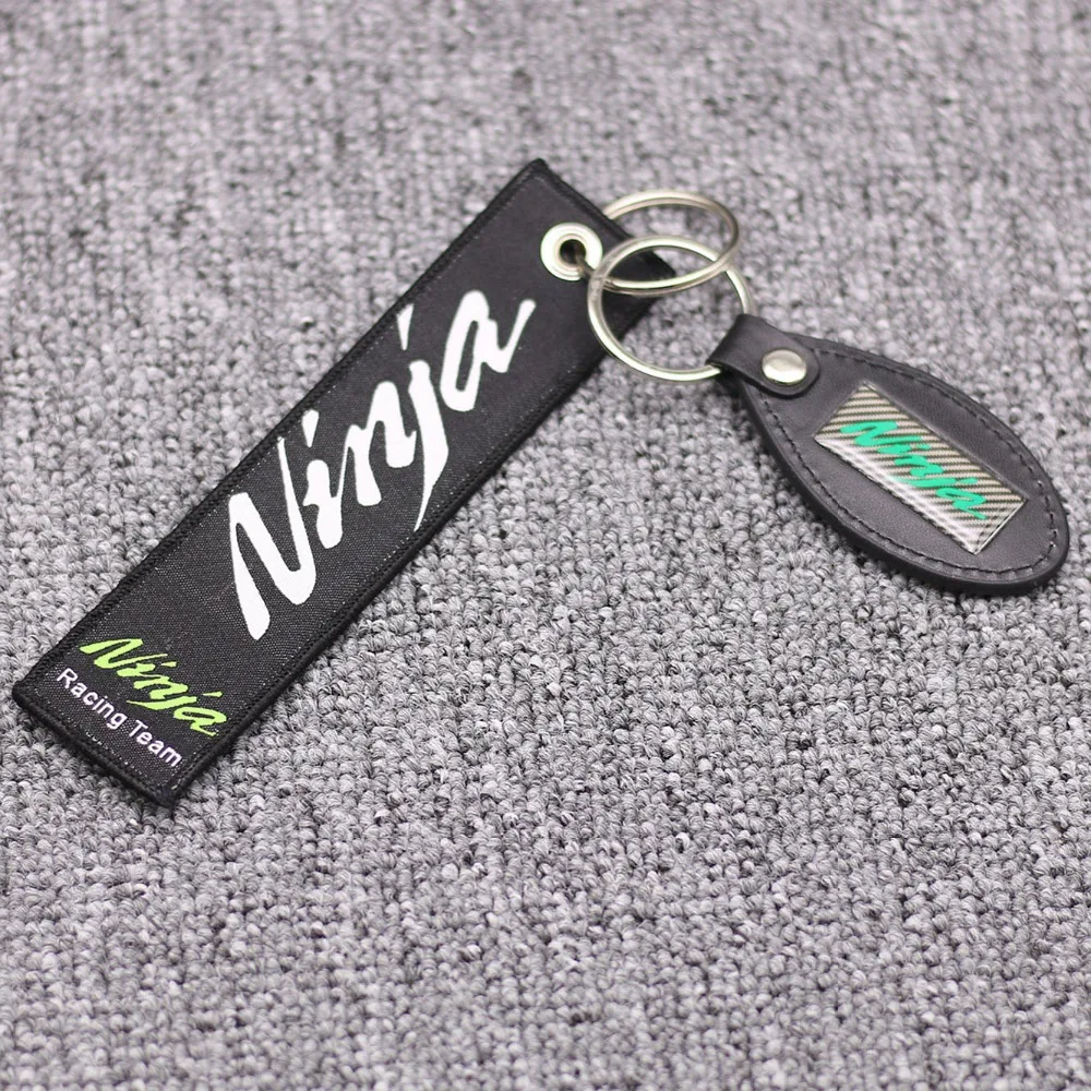 Motorcycle Embroidery Moto GP Key Ring Keyring For Kawasaki Ninja 1000 250 300 400 500 600 650 750 900 H2 Key Chain Keychain Set
Motorcycle Embroidery Moto GP Key Ring Keyring For Kawasaki Ninja 1000 250 300 400 500 600 650 750 900 H2 Key Chain Keychain Set