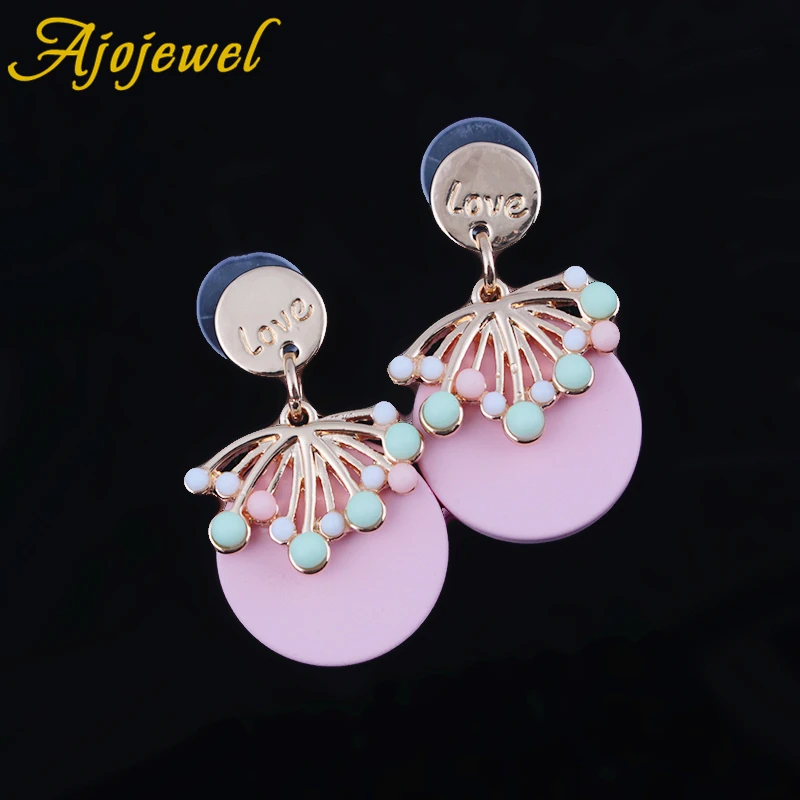 Ajojewel Colorful Beads Branch Earrings For Girls Women Trendy Love Letter Earrings Round Pink Blue Colors
Ajojewel Colorful Beads Branch Earrings For Girls Women Trendy Love Letter Earrings Round Pink Blue Colors