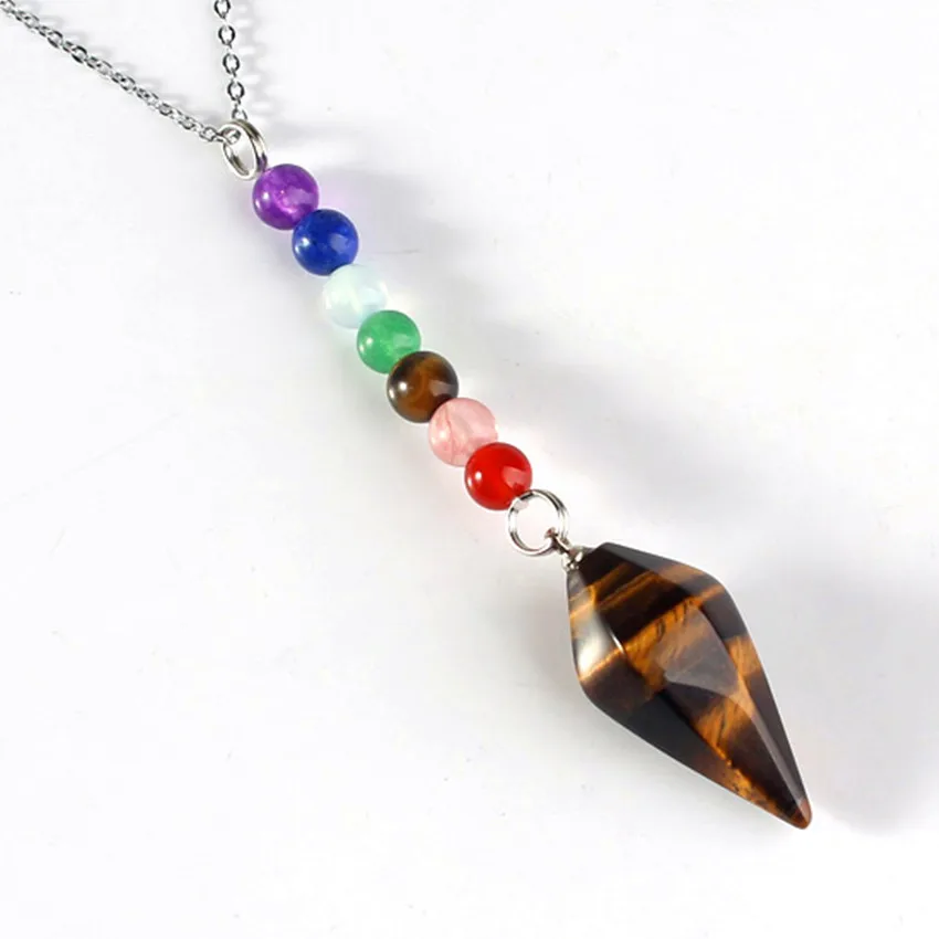 100-Unique 1 Pcs Silver Plated Natural Tiger Eye Stone Hexagon Pyramid Healing Chakra Pendant Necklace Link Chain
100-Unique 1 Pcs Silver Plated Natural Tiger Eye Stone Hexagon Pyramid Healing Chakra Pendant Necklace Link Chain
