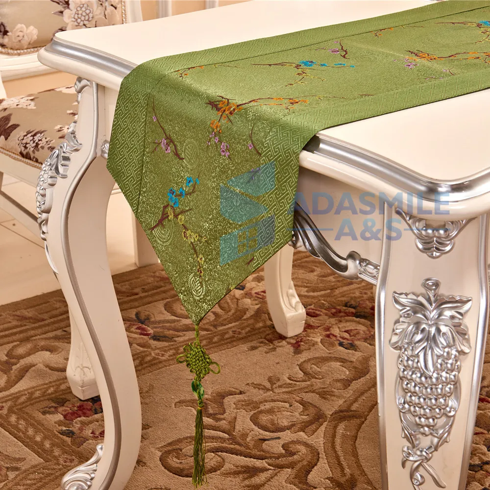 Plum Flower Design Table Runner Embroidery Home Decoration Textile Dinning Table Flag Cotton Table Cloth
Plum Flower Design Table Runner Embroidery Home Decoration Textile Dinning Table Flag Cotton Table Cloth