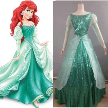 Custom Made New Sale Fantasia Halloween Wedding Party Little Mermaid Princess Dress Women Adult Mermaid Costume
Custom Made New Sale Fantasia Halloween Wedding Party Little Mermaid Princess Dress Women Adult Mermaid Costume