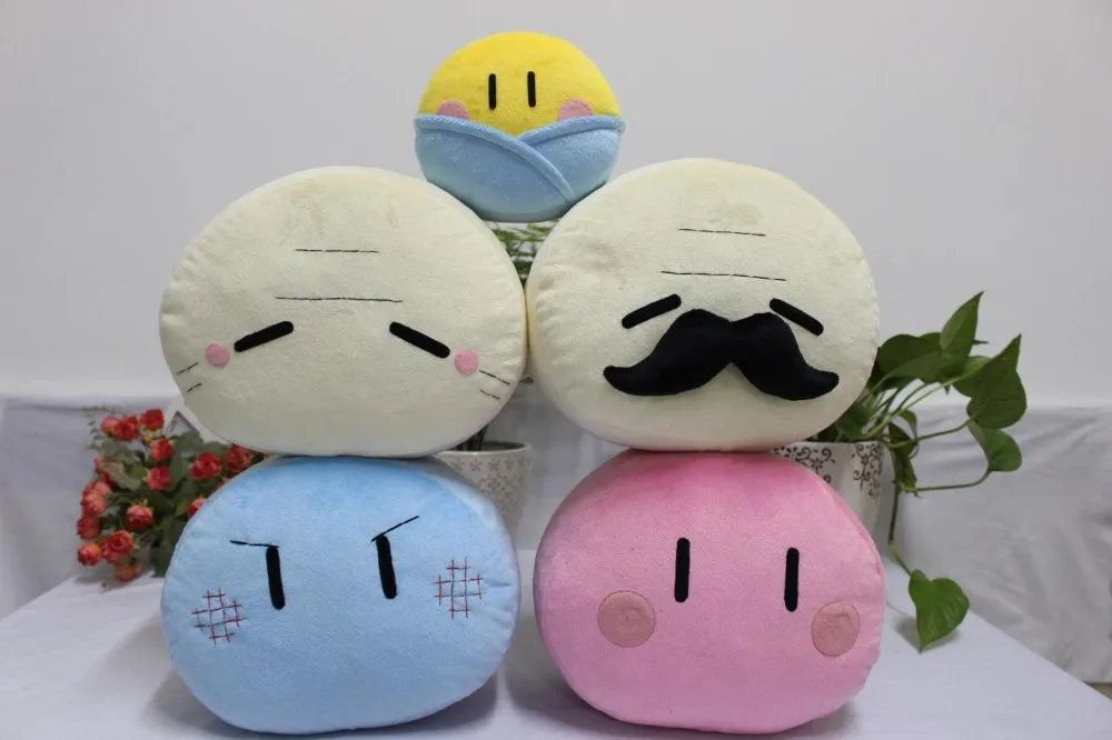 CLANNAD-Dango Family Plush Doll Toy Home Decor Cushion Pillow Daikazoku*Cosplay/