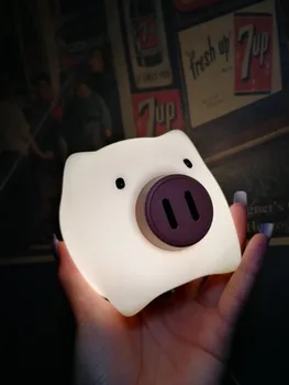 Pearl pig emotional silica gel lamp rotary switch USB small night lamp pig year gift cartoon rechargeable LED desk lamp
Pearl pig emotional silica gel lamp rotary switch USB small night lamp pig year gift cartoon rechargeable LED desk lamp