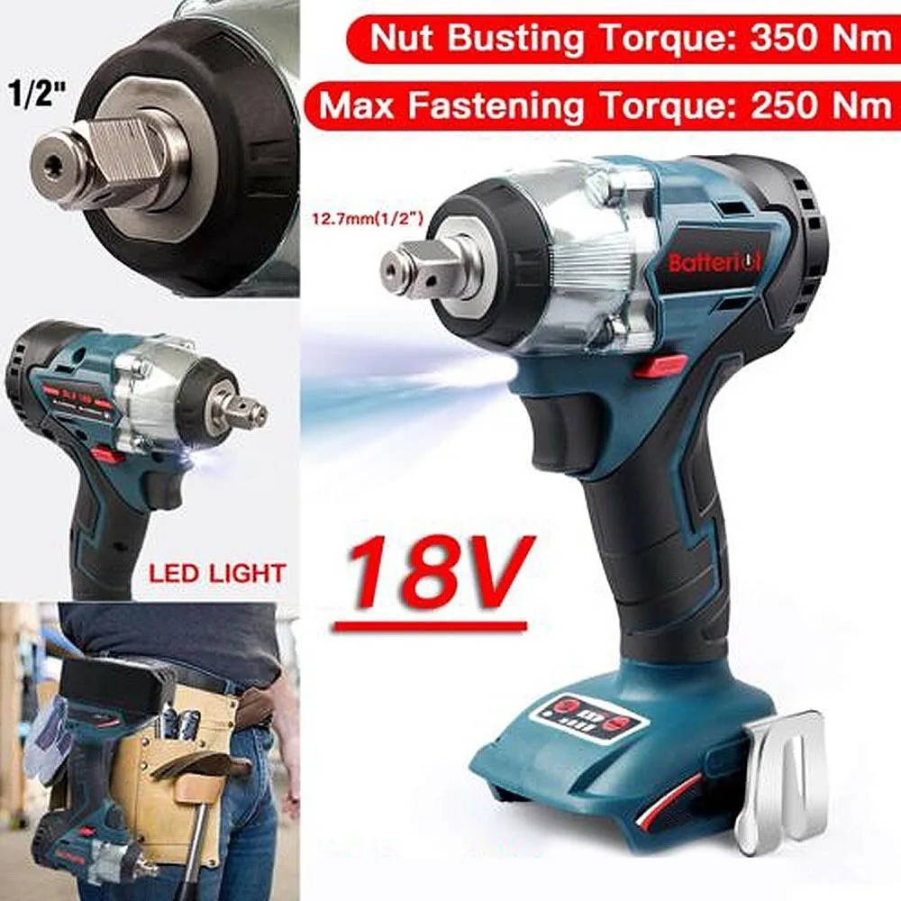 18V Replacement Brushless 1/2 Inch Impact Wrench for Makita DTD152 DTD170 New 18V Impact Driver
18V Replacement Brushless 1/2 Inch Impact Wrench for Makita DTD152 DTD170 New 18V Impact Driver