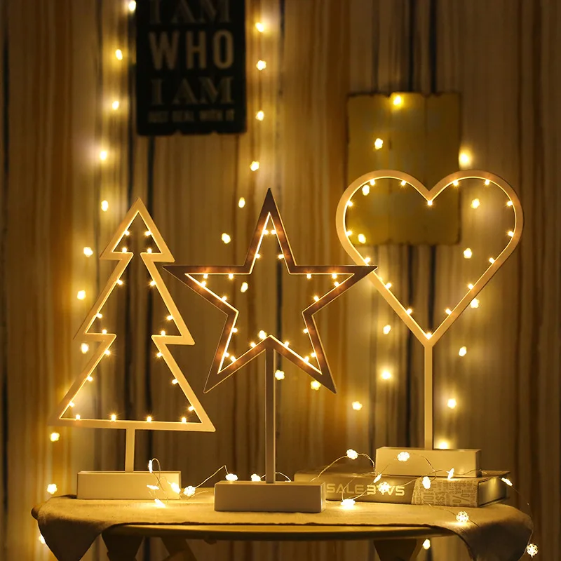 Star Moon Night Lamp LOVE Heart Night Light Christmas Tree LED Light Birthday Wedding Party Holiday Lovely Bedroom Decorative
Star Moon Night Lamp LOVE Heart Night Light Christmas Tree LED Light Birthday Wedding Party Holiday Lovely Bedroom Decorative