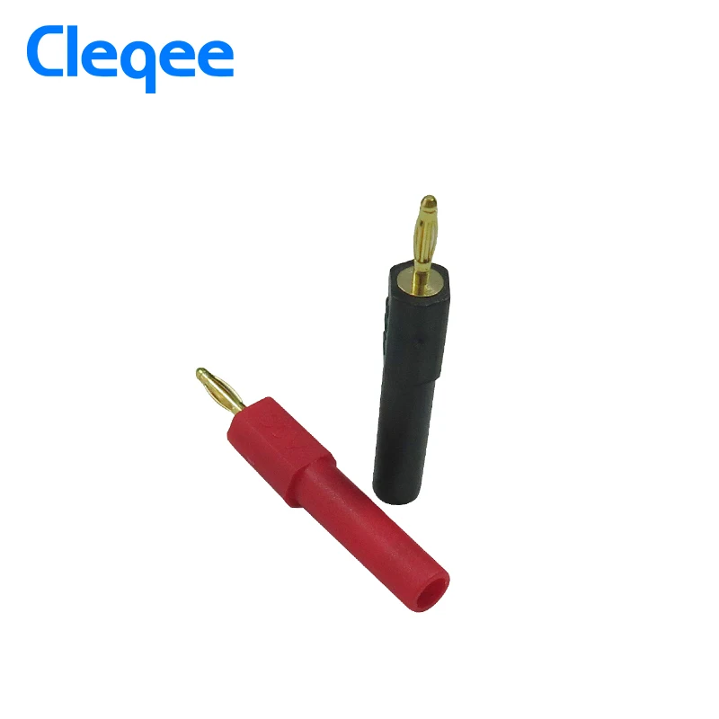 Cleqee P7020 2pcs/Set 2mm Male to 4mm Female Banana Plug Jack for Speaker Test Probes Converter Connectors Accessories 30V 10A
Cleqee P7020 2pcs/Set 2mm Male to 4mm Female Banana Plug Jack for Speaker Test Probes Converter Connectors Accessories 30V 10A