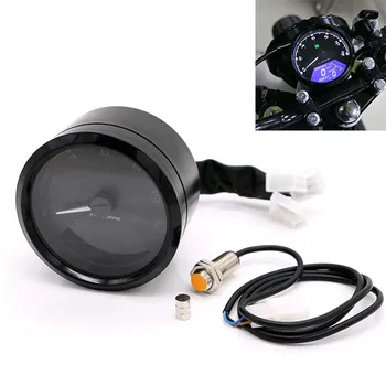 Universal Digital Motorcycle Speedometer Odometer Techometer Gauge Dual Speed LCD Screen Fits For 1-4 Cylinders
Universal Digital Motorcycle Speedometer Odometer Techometer Gauge Dual Speed LCD Screen Fits For 1-4 Cylinders