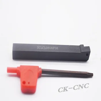 SCLCL0808F06 08*08*80mm 80degreeCNC Lathe External Cutting Tool Left Holder For CC**0602 inserts
SCLCL0808F06 08*08*80mm 80degreeCNC Lathe External Cutting Tool Left Holder For CC**0602 inserts