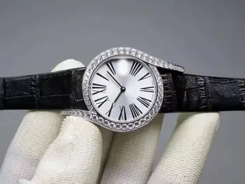 Luxury top brand Genuine Leather watchband zircon Stone crsytal digit 69 Quartz Wristwatch designer woman watch
Luxury top brand Genuine Leather watchband zircon Stone crsytal digit 69 Quartz Wristwatch designer woman watch