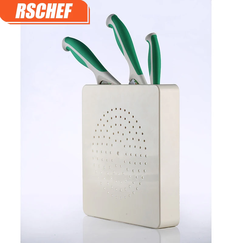 Creative Kitchen multifunctional plastic tool Knife block Storage Rack knives Holder Stand Knife shelf chromophous
Creative Kitchen multifunctional plastic tool Knife block Storage Rack knives Holder Stand Knife shelf chromophous