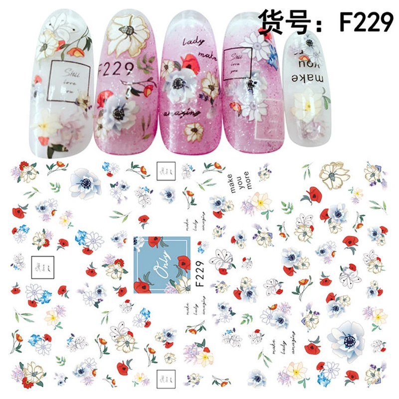 1 PCS Hot Designs 3d/Water Purple Beautiful Flower Sticker Nail Art Sticker Nail Foils for DIY Manicure Decorations
1 PCS Hot Designs 3d/Water Purple Beautiful Flower Sticker Nail Art Sticker Nail Foils for DIY Manicure Decorations