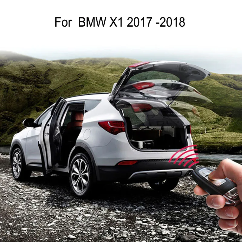 Автоматические электрические задние ворота для BMW X1 2017 2018 пульт дистанционного
