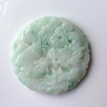 Lovers' natural JADESt pendant, carved double color dragon, Ai Feng Pendant Necklace, exquisite men and women style gifts.
Lovers' natural JADESt pendant, carved double color dragon, Ai Feng Pendant Necklace, exquisite men and women style gifts.