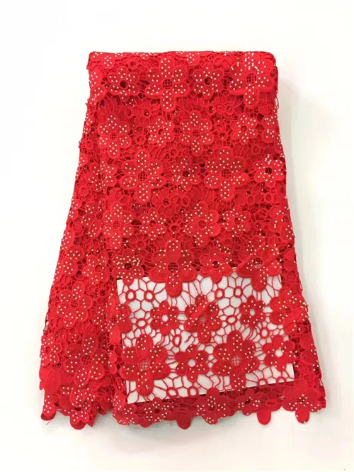 Unique feather design african cord lace with stones pure plain color in red african guipure lace
Unique feather design african cord lace with stones pure plain color in red african guipure lace