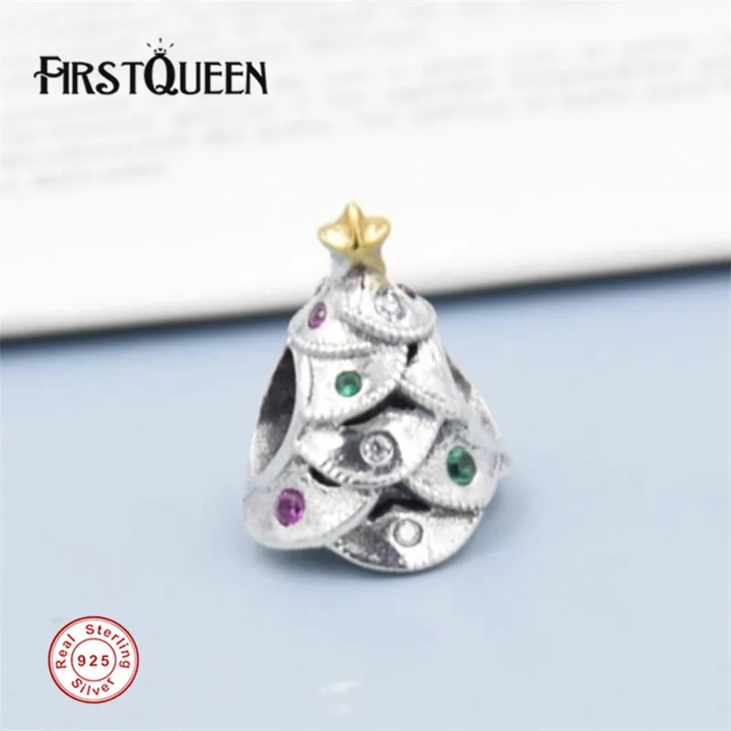 FirstQueen Christmas Festive Tree, Multi-Colored CZ Charm Beads Fits bracelet charme argent 925 supplies for jewelry wholesale
FirstQueen Christmas Festive Tree, Multi-Colored CZ Charm Beads Fits bracelet charme argent 925 supplies for jewelry wholesale