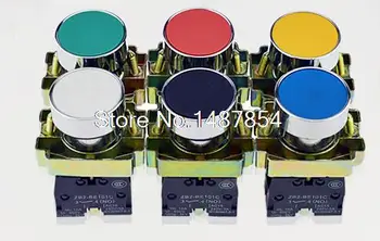 6pcs/Lot Mixed Group XB2 BA 6 Colors Self-reset Momentary Flush Pushbutton Flat Push Button Switch Replace Telemecanique
6pcs/Lot Mixed Group XB2 BA 6 Colors Self-reset Momentary Flush Pushbutton Flat Push Button Switch Replace Telemecanique
