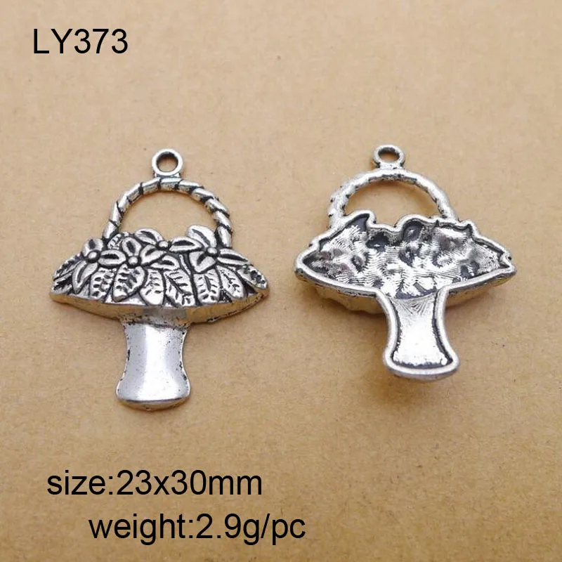 20pcs Antique Silver Alloy Flower Basket Charms Pendants For Bracelet Necklace Jewelry Making DIY Handmand Craft 23x30mm
20pcs Antique Silver Alloy Flower Basket Charms Pendants For Bracelet Necklace Jewelry Making DIY Handmand Craft 23x30mm